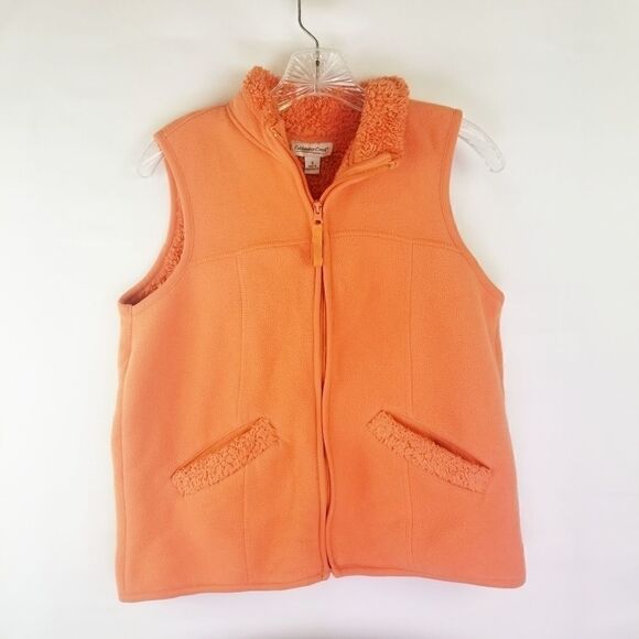 Coldwater Creek Fleecelike Zippered Vest - Picture 1 of 10